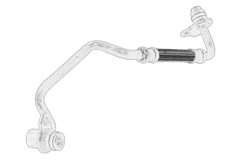 Línea de aceite de turbocompresor OE BMW 11 42 8 678 840 para BMW Serie 1 (F20) 2011-2019