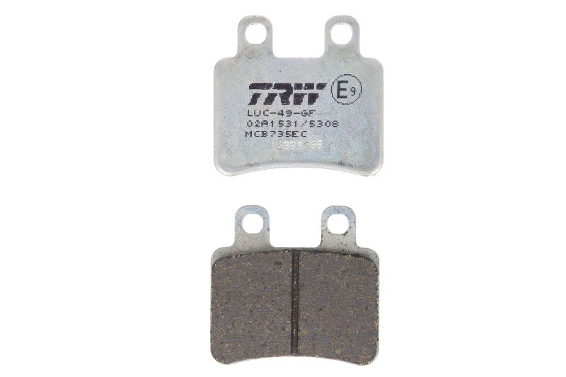 Pastillas de freno de disco TRW MCB735EC para Peugeot Satelis
