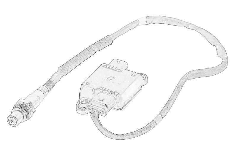 Sensor NOx de catalizador OE FIAT 6000633295 para Fiat Qubo