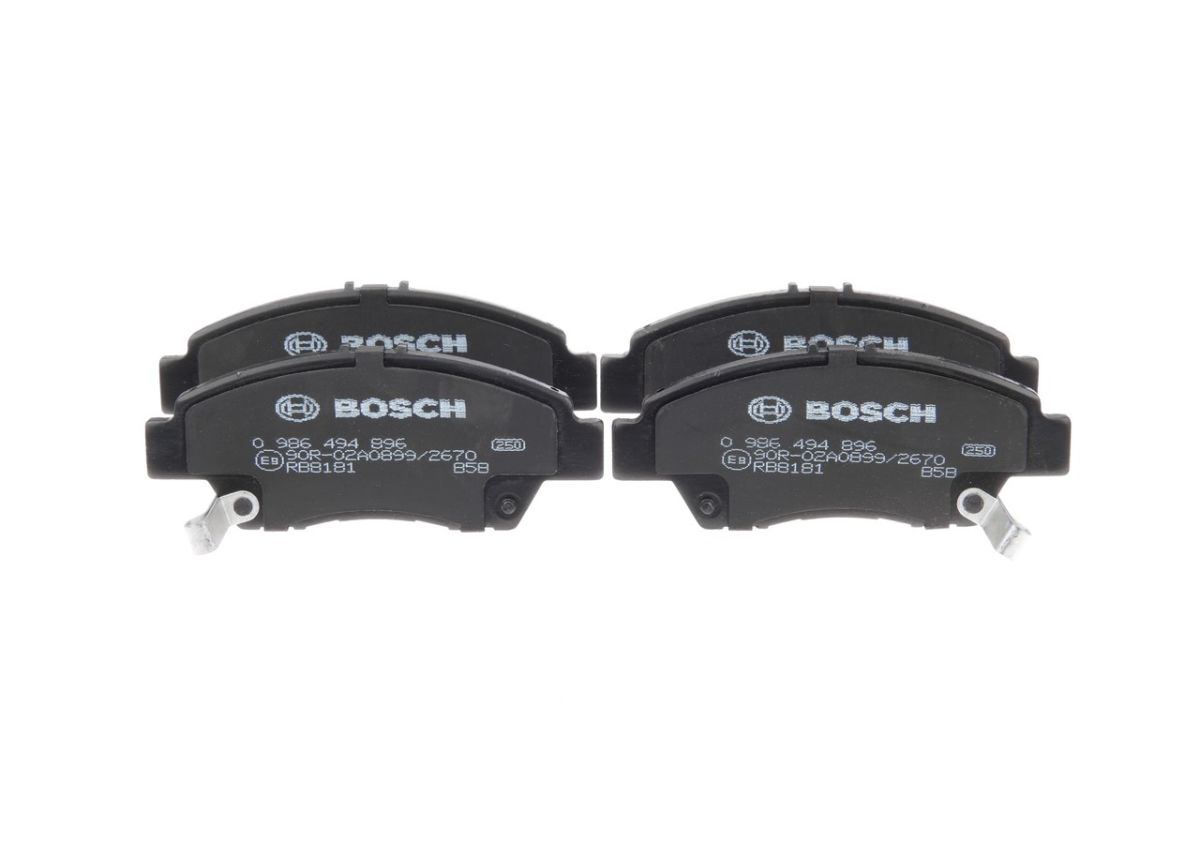 Pastillas de freno de disco BOSCH 0 986 494 896 para Honda City V