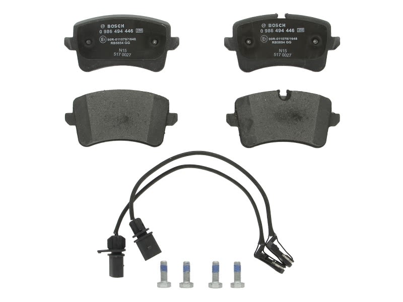 Pastillas de freno de disco BOSCH 0 986 494 446 para Audi A8 D4
