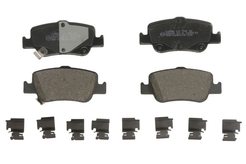 Pastillas de freno de disco BRECK 24664 00 704 10 para Toyota Coroll