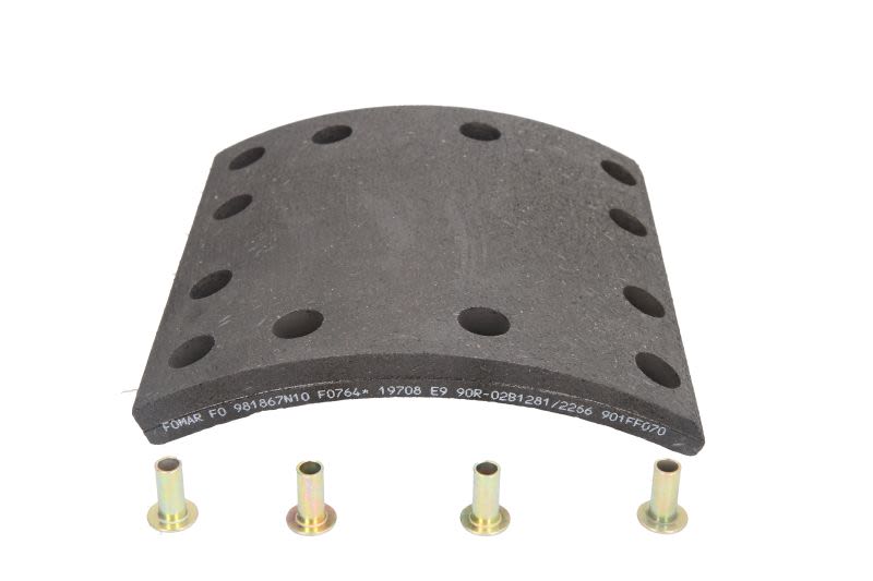 Balata de freno de tambor ROULUNDS 65981867N10A8RV