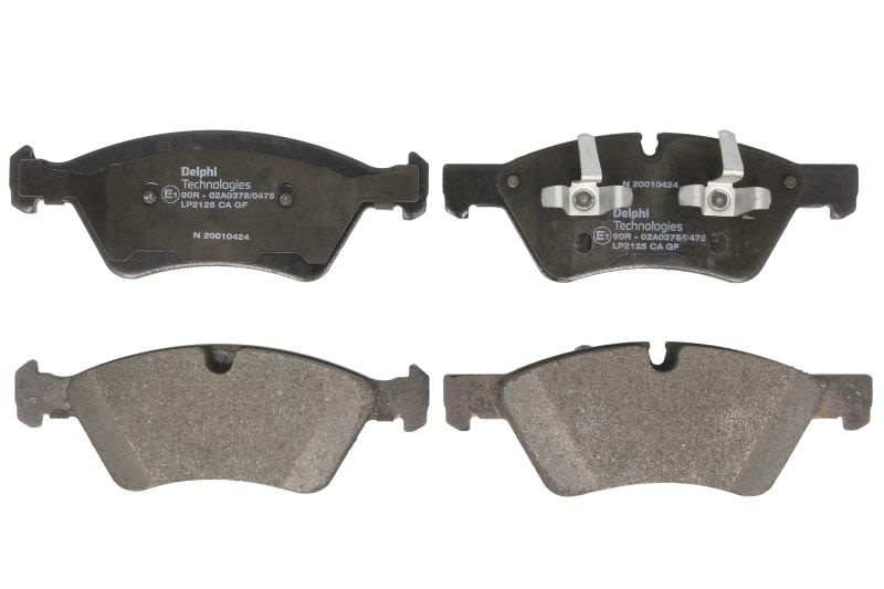 Pastillas de freno de disco DELPHI LP2125 para Mercedes-Benz Clase E (W211) 2002-2008