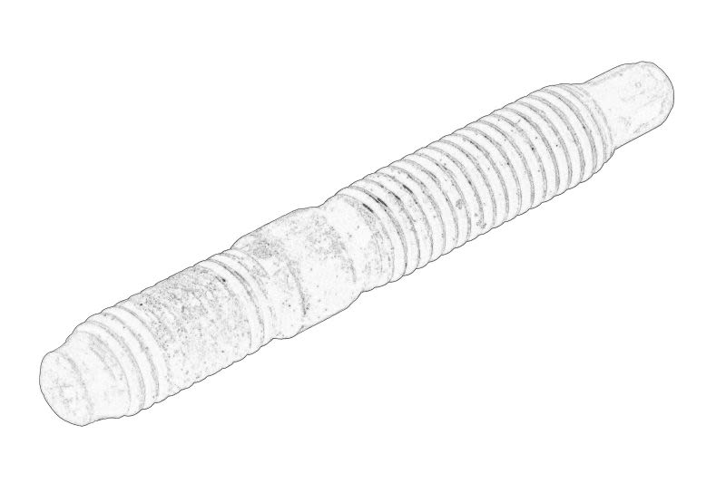 Perno de escape OE FORD 2614980 para Ford Fiesta VII