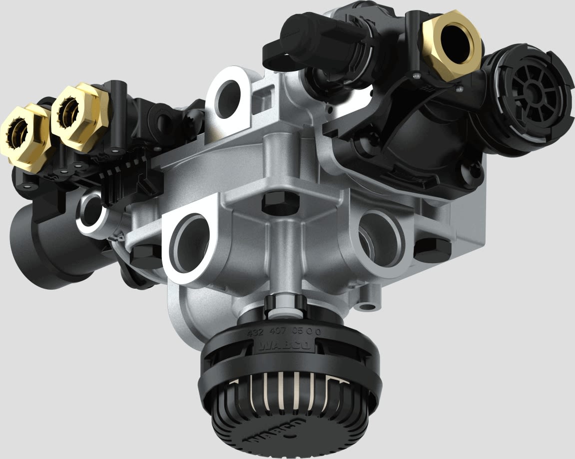 Regulador de fuerza de frenado WABCO 4757210050 para Mercedes-Benz Atego