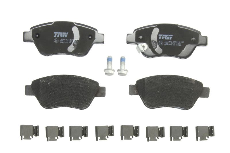 Pastillas de freno de disco TRW GDB1700 para Opel Corsa D