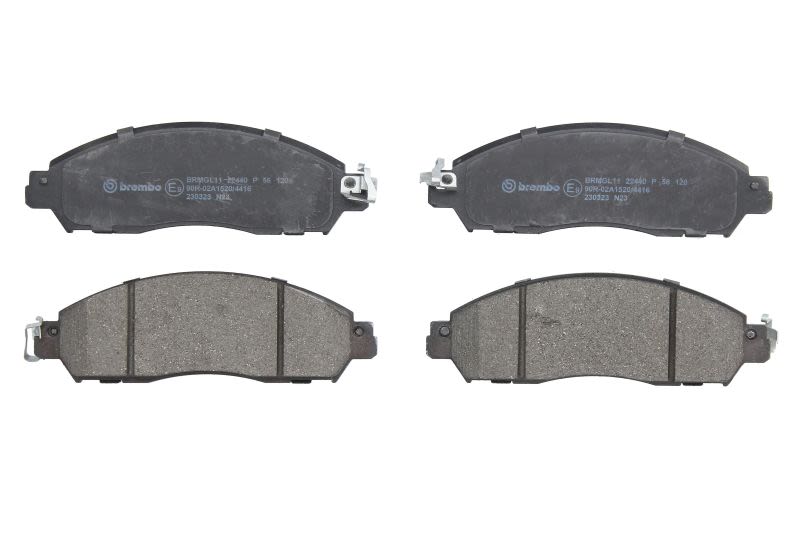 Pastillas de freno de disco BREMBO P 56 120 para Nissan Leaf