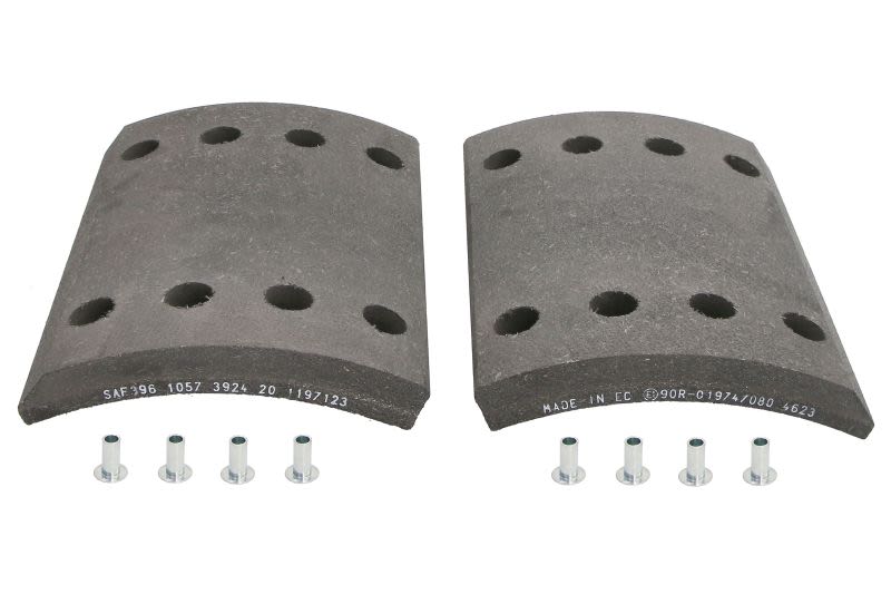 Kit de balatas de freno de tambor SAF 3 057 3924 20 para SAF RZ