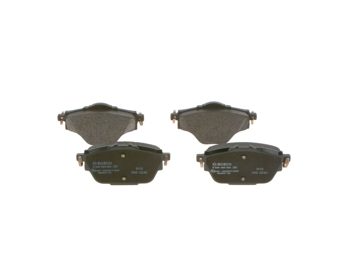 Pastillas de freno de disco BOSCH 0 986 494 805 para Citroen C4 Picasso II