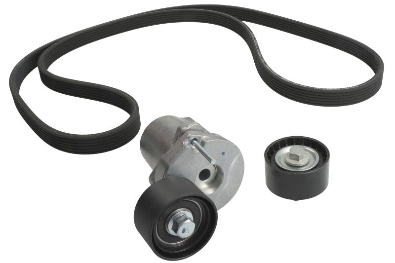 Juego de correa multinervada GATES K016DPK1817 para BMW Serie 1 (E81) 2006-2011