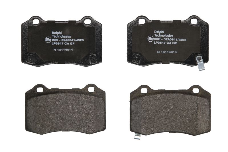 Pastillas de freno de disco DELPHI LP3547 para Chevrolet Camaro