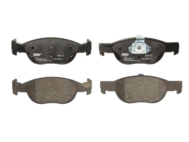 Pastillas de freno de disco FERODO FDB1160 para Fiat Punto