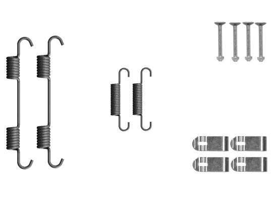 Kit de accesorios de balatas de freno de estacionamiento TEXTAR 97049200 para Hyundai Tucson