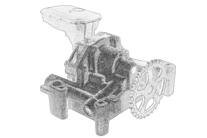 Bomba de aceite OE PEUGEOT 1001C5 para Citroen C4