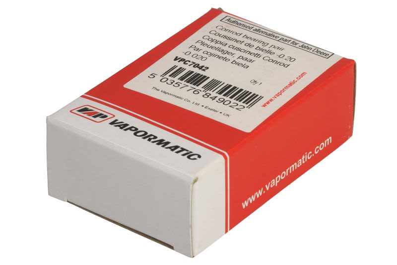 Metal de biela VAPORMATIC VPC7042 para John Deere 105