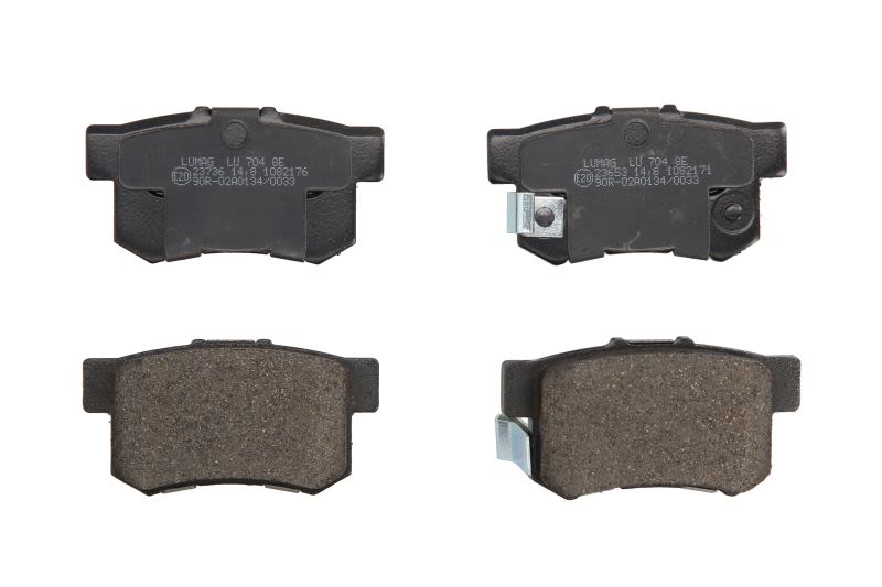 Pastillas de freno de disco BRECK 23652 00 704 00 para Honda CIVIC IV
