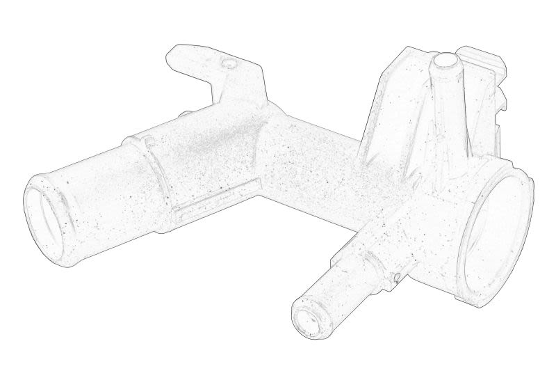 Brida de refrigerante OE TOYOTA 16502-0T030 para Toyota Yaris