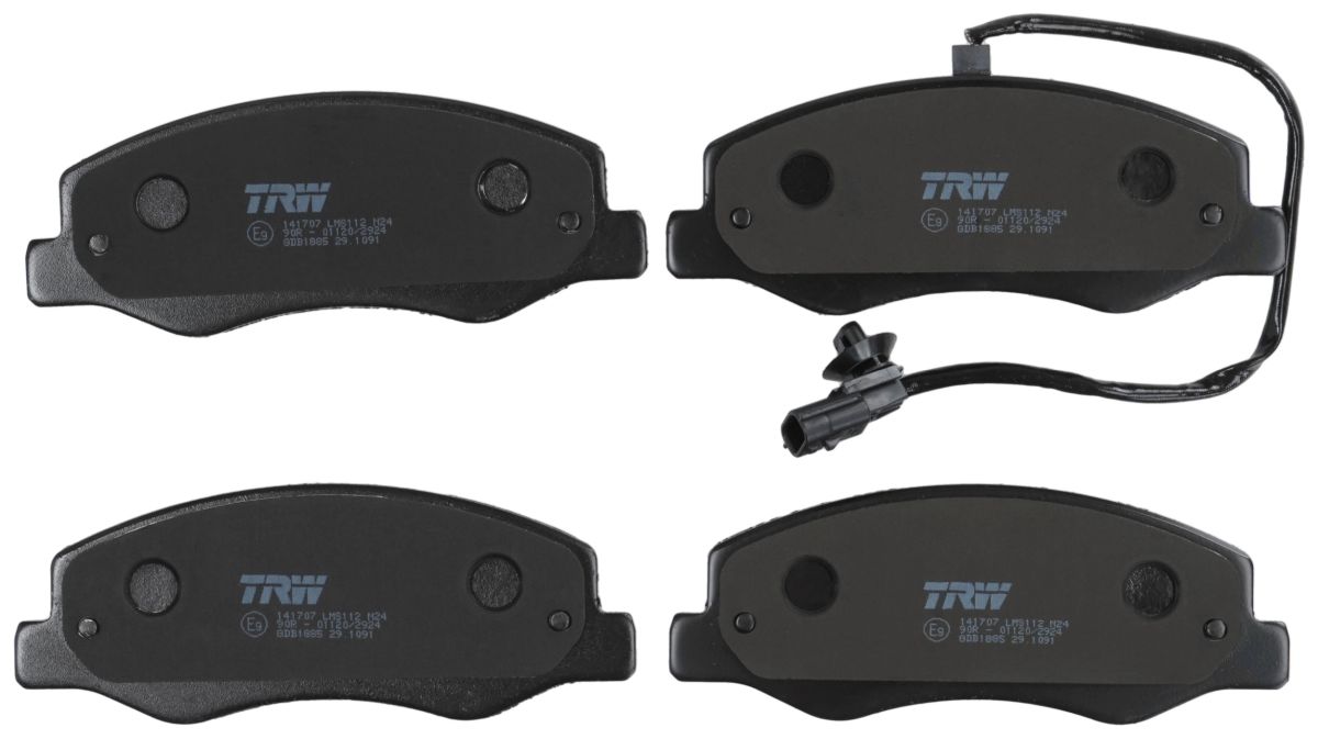 Pastillas de freno de disco TRW GDB1885 para Nissan NV400