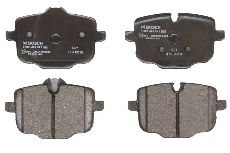 Pastillas de freno de disco BOSCH 0 986 424 922 para BMW Serie 5 (F10) 2010-2016