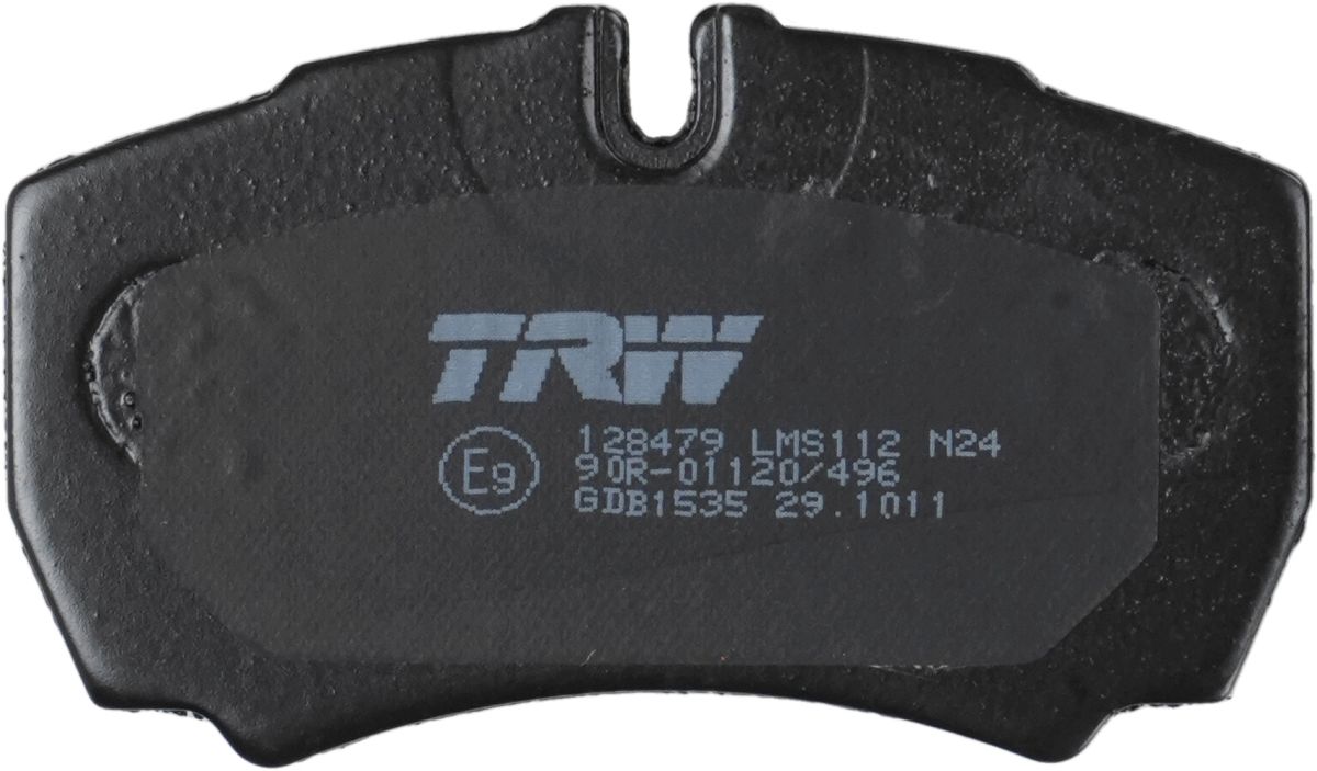 Pastillas de freno de disco TRW GDB1535 para Iveco Daily V