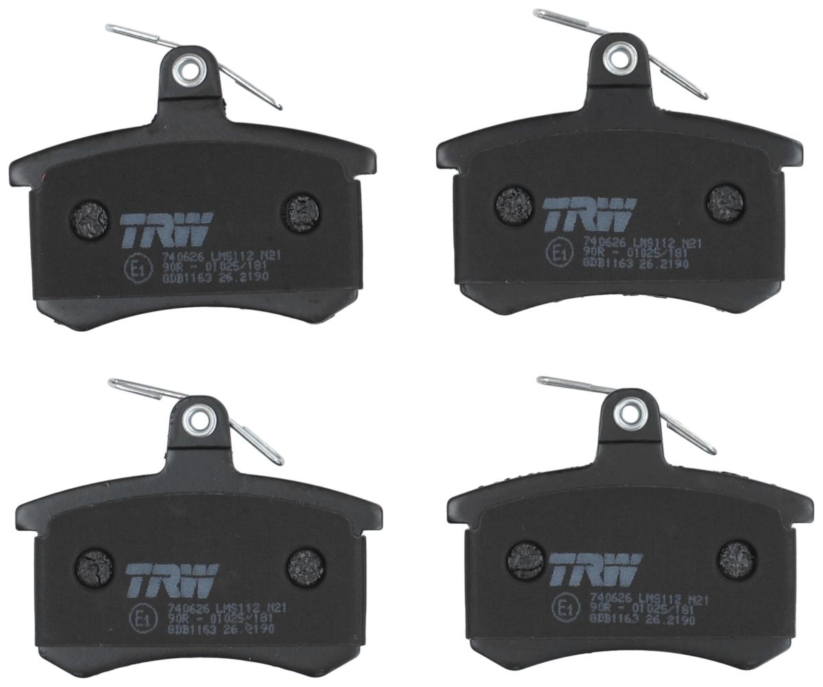 Pastillas de freno de disco TRW GDB1163 para Audi A4 B5
