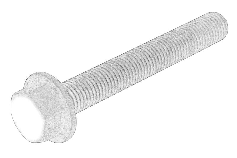 Juego de tornillos para corrección de caída OE VW N 106 283 01 para Audi A3