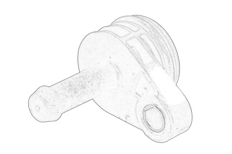 Brida de refrigerante OE VW 06K 121 143 para Audi A3