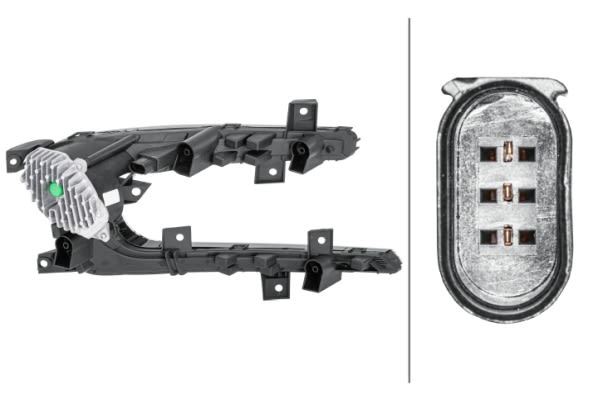 Luz diurna HELLA 2PT 354 843-171