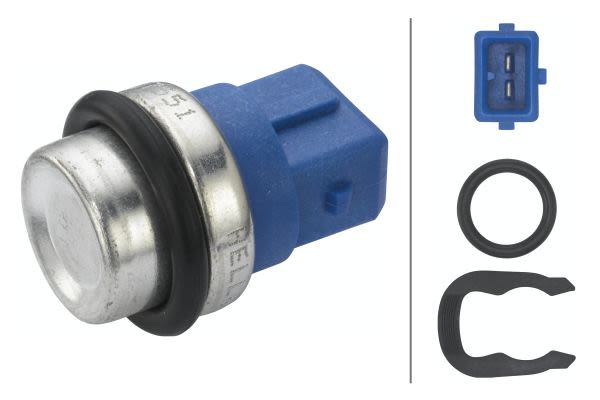 Sensor de temperatura de refrigerante HELLA 6PT 009 107-551 para Audi A4 B5