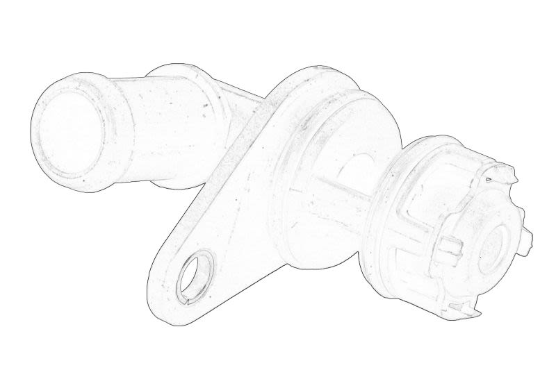 Brida de refrigerante OE VW 059 121 155AH para Porsche Paname