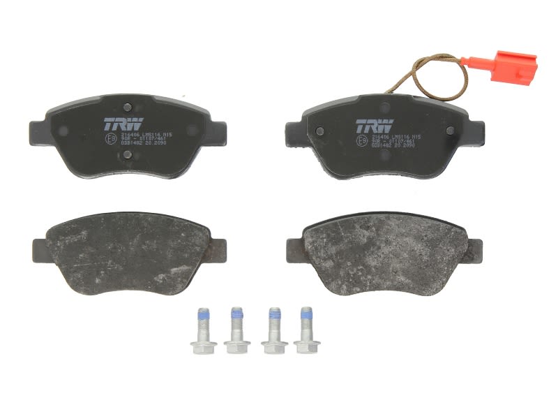 Pastillas de freno de disco TRW GDB1482 para Fiat 500