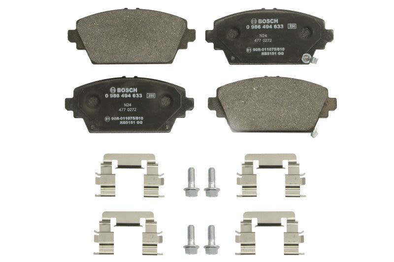 Pastillas de freno de disco BOSCH 0 986 494 633 para Honda Accord VI