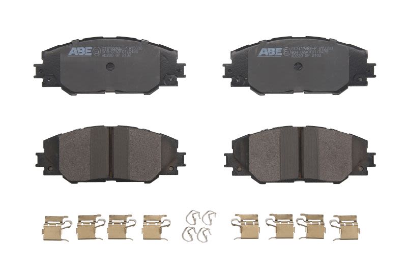Pastillas de freno de disco ABE C12122ABE-P para Toyota Coroll