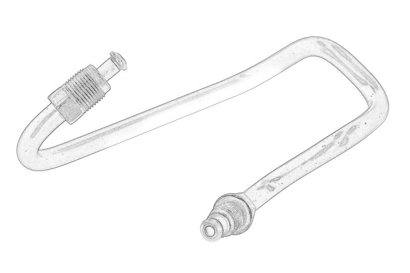 Línea de freno OE VW 2K0 611 764D para Volkswagen Caddy III