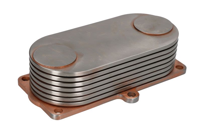 Enfriador de aceite, aceite de motor THERMOTEC D4AG013TT para John Deere 310