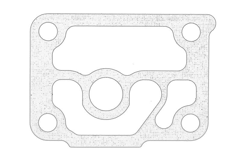 Empaquetadura de carcasa de filtro de aceite OE RVI 5010437022 para RVI Magnum