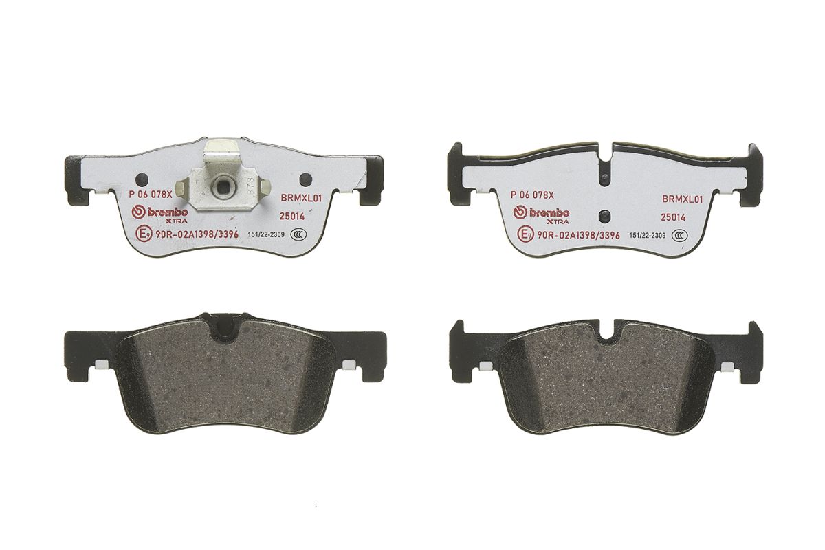 Pastillas de freno de disco BREMBO P 06 078X para BMW Serie 1 (F20) 2011-2019
