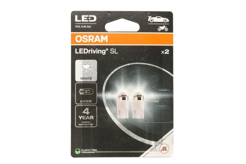 Ampolleta de luz de entrada de puerta OSRAM 2825DWP-2BL