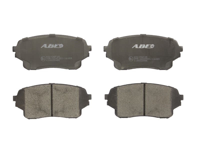 Pastillas de freno de disco ABE C18022ABE para Suzuki Swift III
