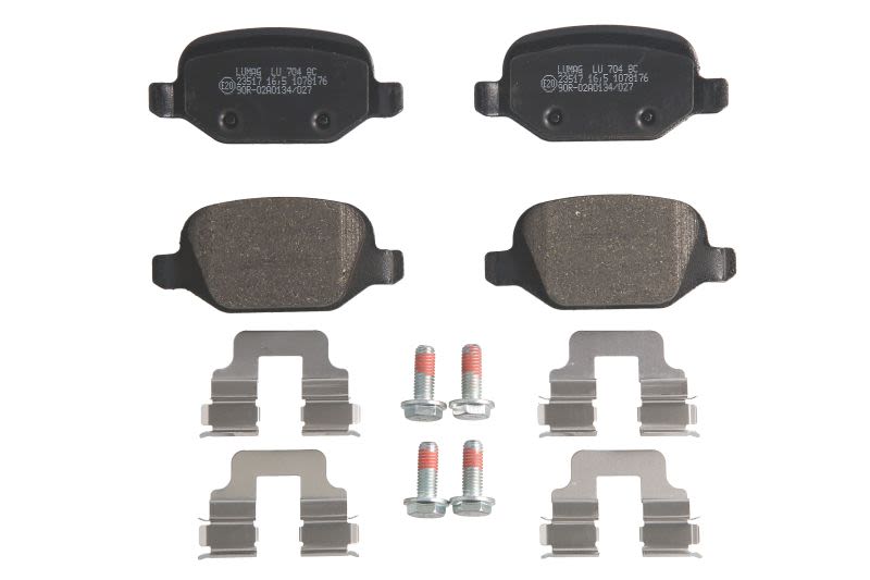 Pastillas de freno de disco BRECK 23517 00 704 00 para Fiat Line