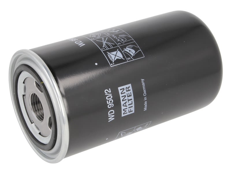 Filtro de aceite MANN-FILTER WD 950/2 para Fendt 2 D Farme