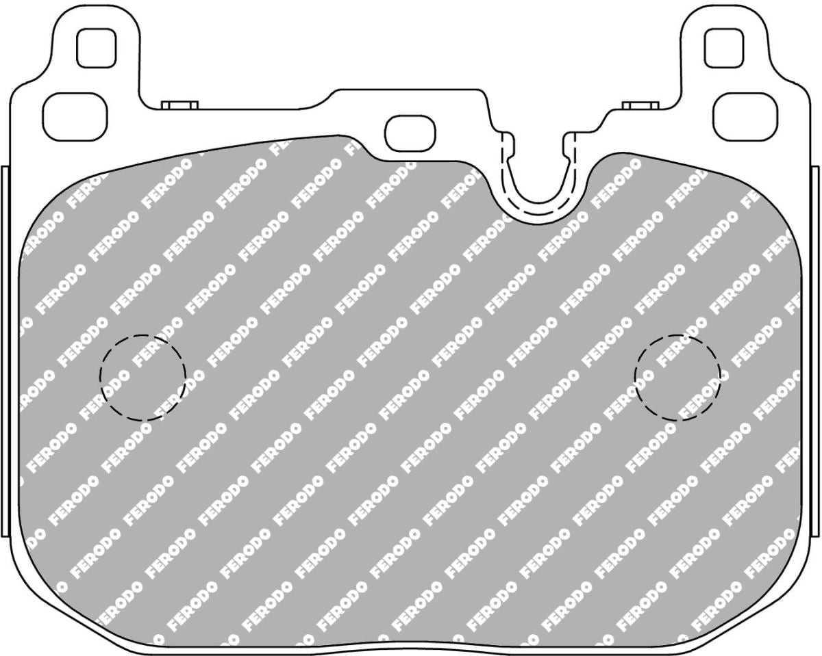 Pastillas de freno de disco FERODO FCP4611Z para BMW Serie 1 (F20) 2011-2019