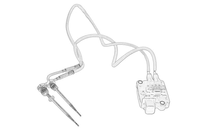 Sensor de temperatura de aire de admisión OE CUMMINS 546161800