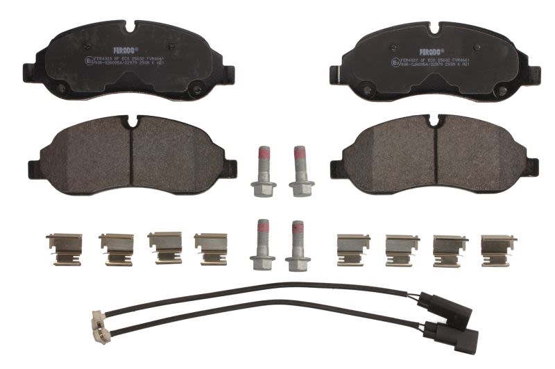 Pastillas de freno de disco FERODO FVR4661 para Ford Transit V363