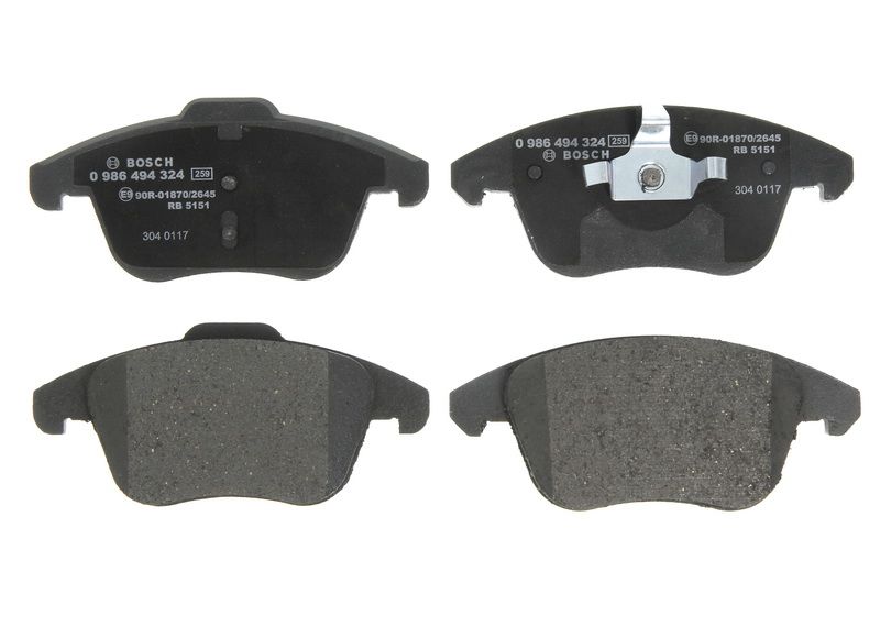 Pastillas de freno de disco BOSCH 0 986 494 324 para Citroen C4 II