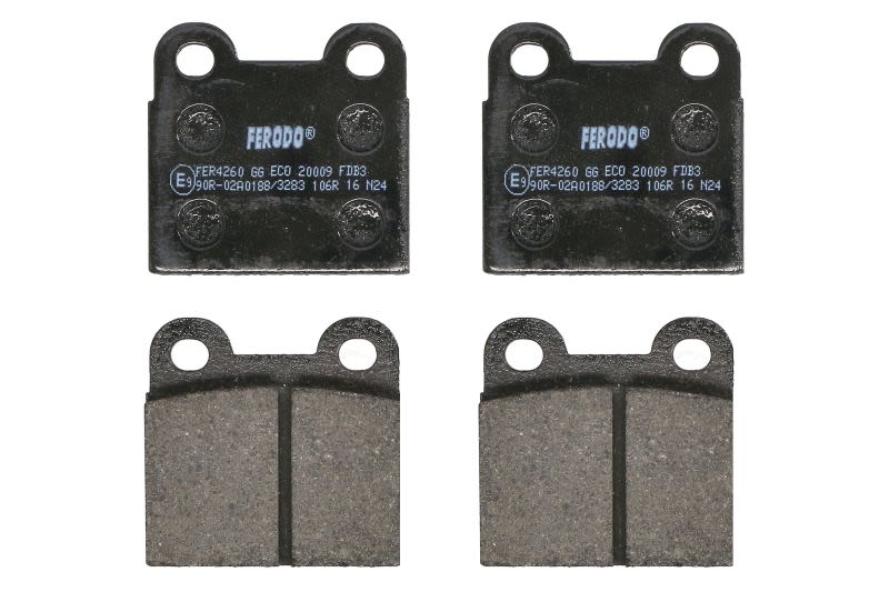 Pastillas de freno de disco FERODO FDB3M para Opel Corsa D