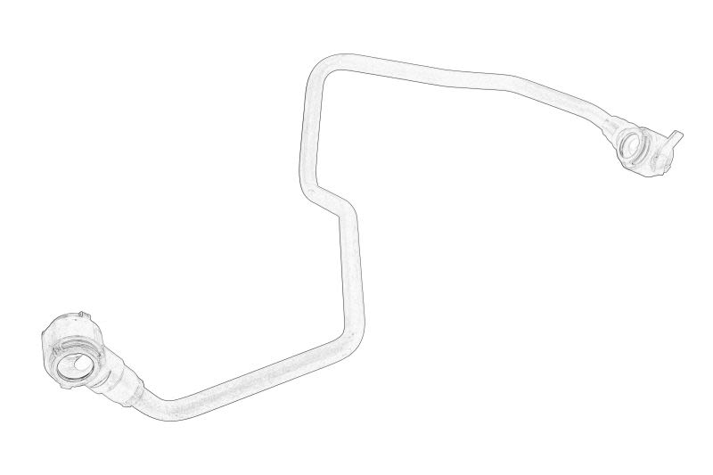 Línea de aceite de turbocompresor OE PEUGEOT 9848547380 para Citroen C3 II