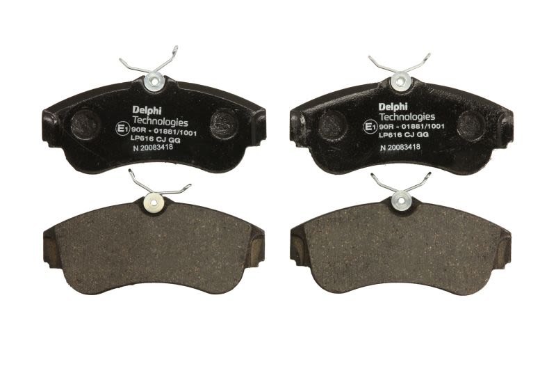 Pastillas de freno de disco DELPHI LP616 para Nissan Prime