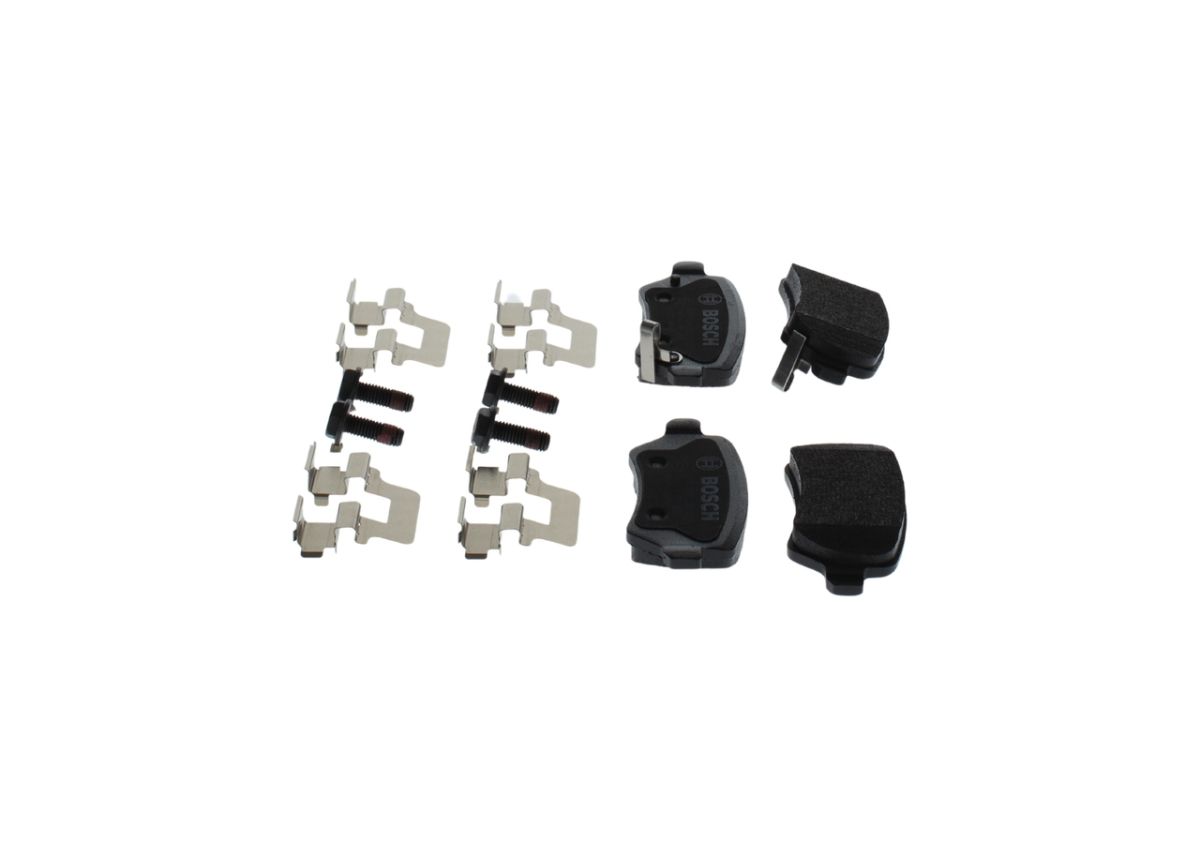Pastillas de freno de disco BOSCH 0 986 494 654 para Opel Corsa C
